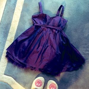 Forever 21 Plum Mini Dress (Twist Cirque 21)